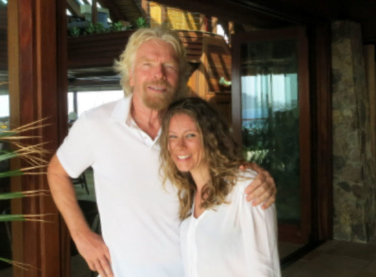Pitching Lightyears Project to Richard Branson at Necker Island
